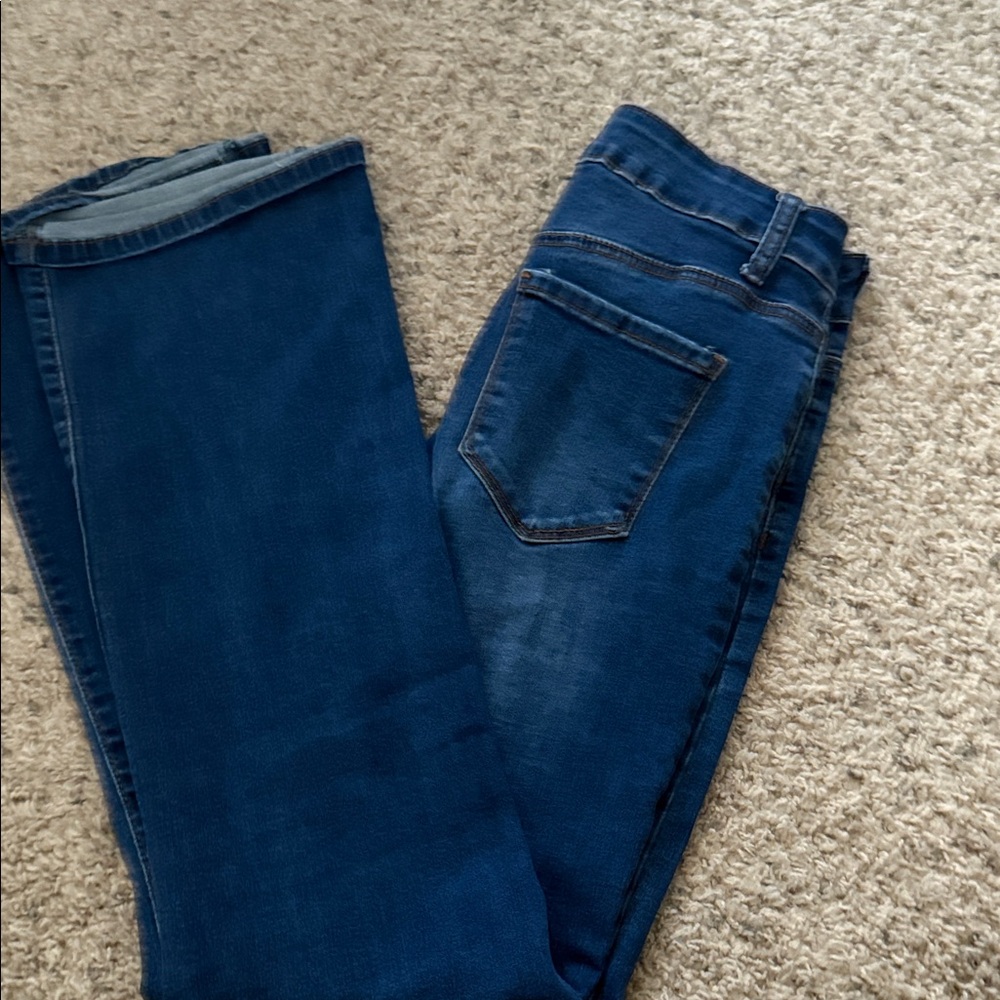 Wax Jean Dark Blue Skinny Jeans